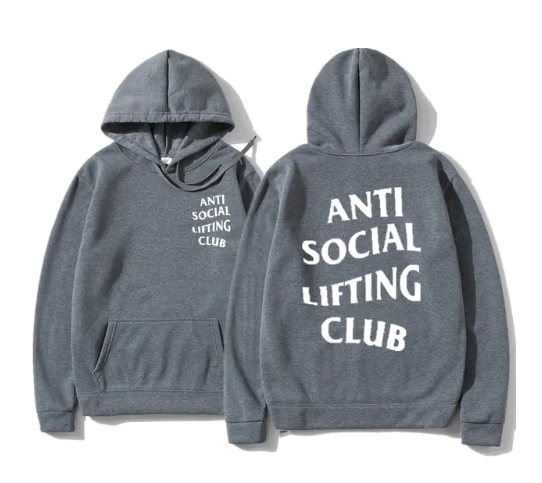 Sudadera con Capucha Antisocial Lifting Club