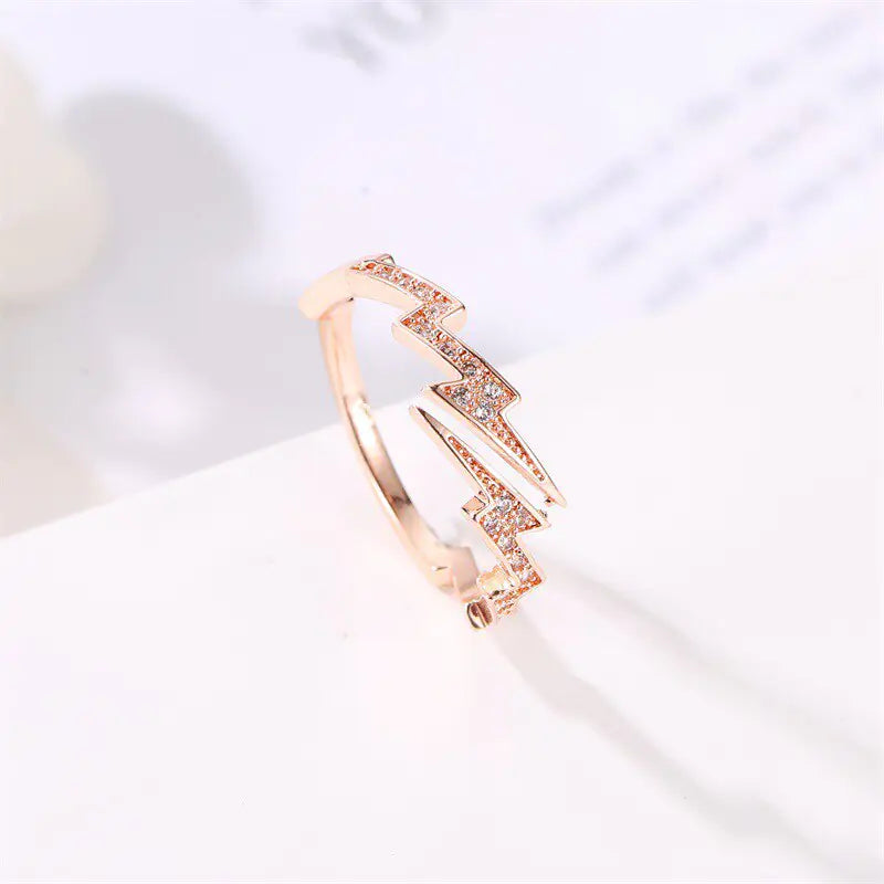 Lightning Opening Rings - High Trend Coture