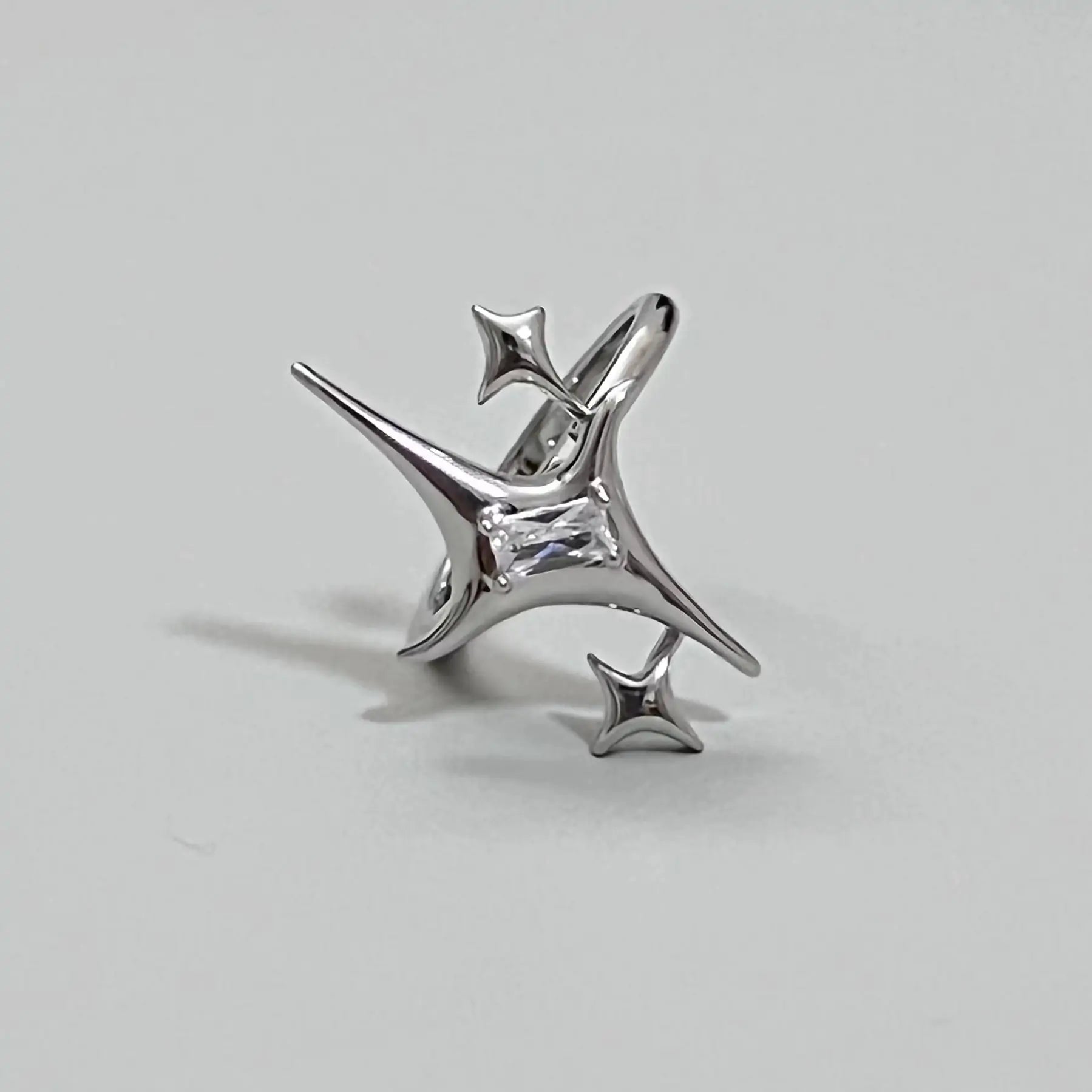 Shiny Unisex Crystal Rings - High Trend Coture