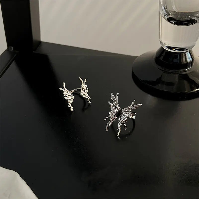 Sweet Cool Metal Butterfly Rings - High Trend Coture