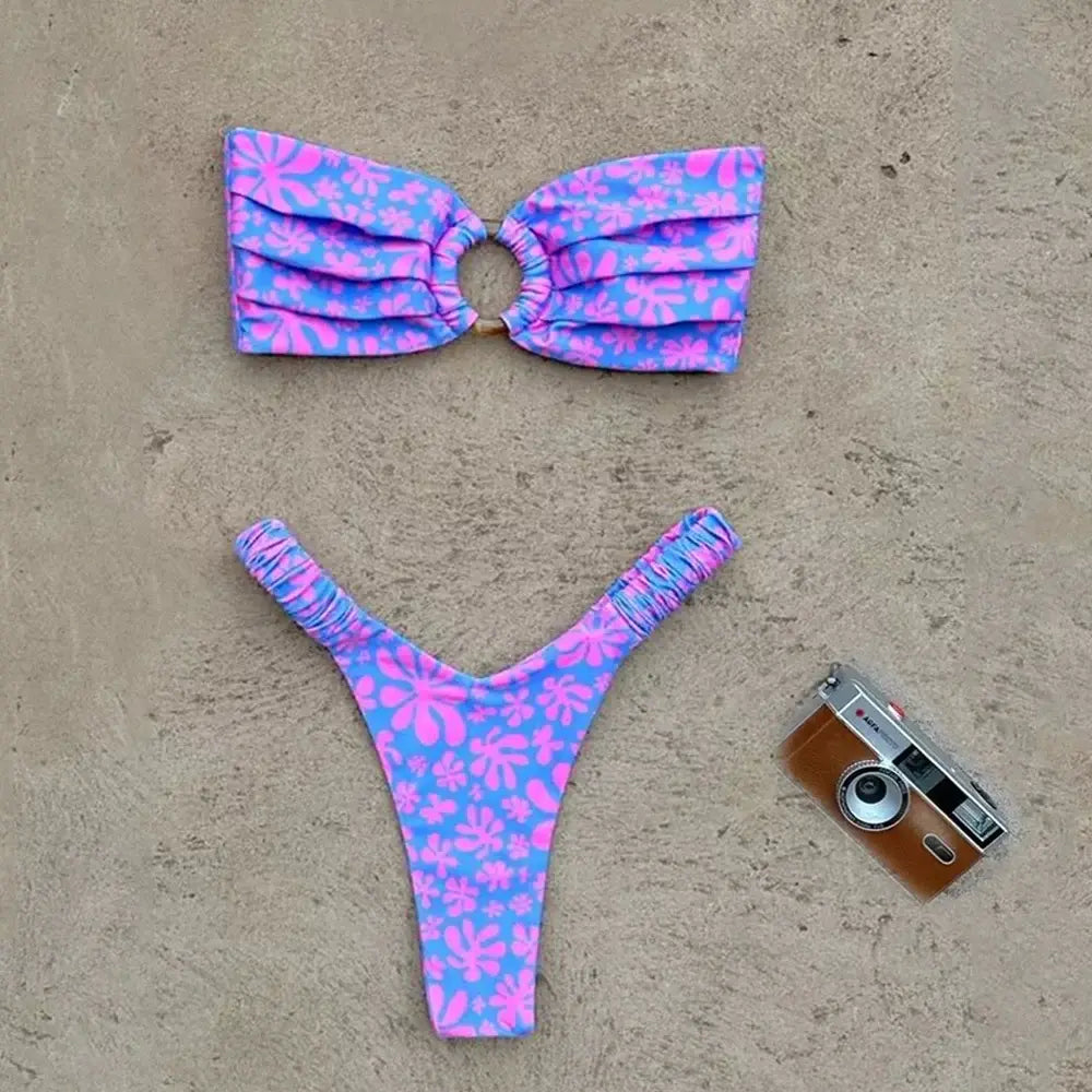 Bikini Palabra de Honor Chic Mirage Push-Up - High Trend Coture