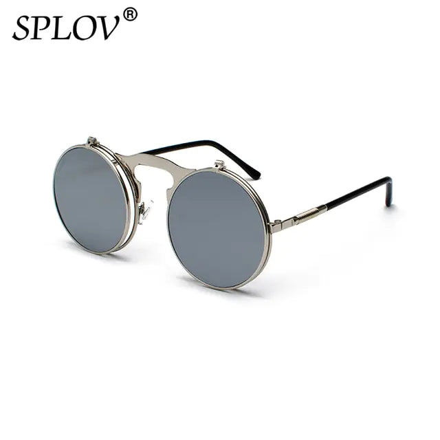 Vintage Steampunk Flip Sunglasses - High Trend Coture