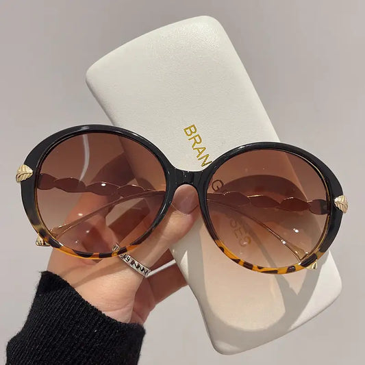 Vintage Round Frame Sunglasses - High Trend Coture