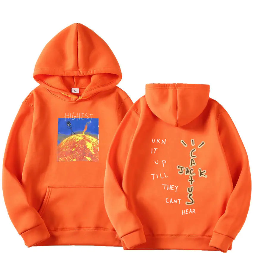 Sudadera con Capucha Travis Scott Cactus Jack Unisex