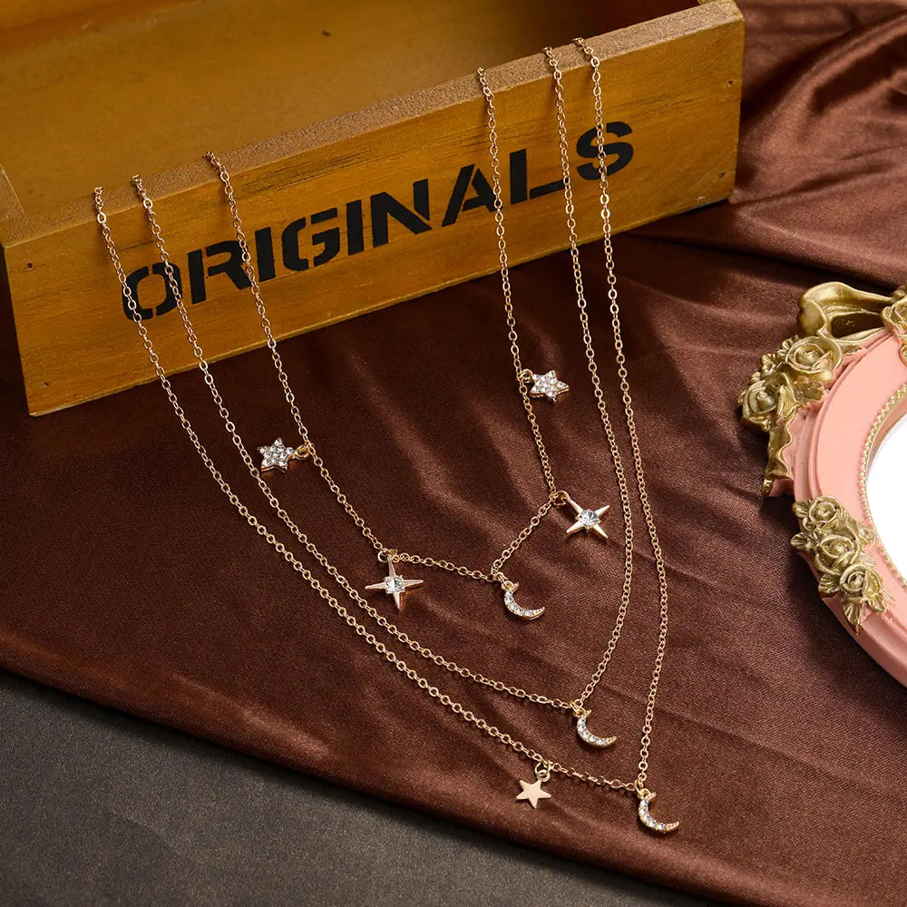 Vintage Crystal Pendant Necklace - High Trend Coture