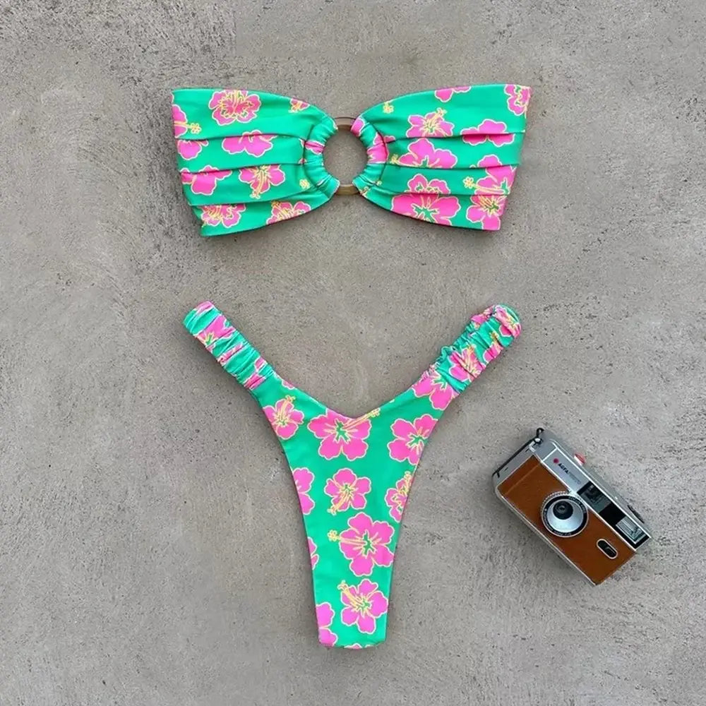 Bikini Palabra de Honor Chic Mirage Push-Up - High Trend Coture