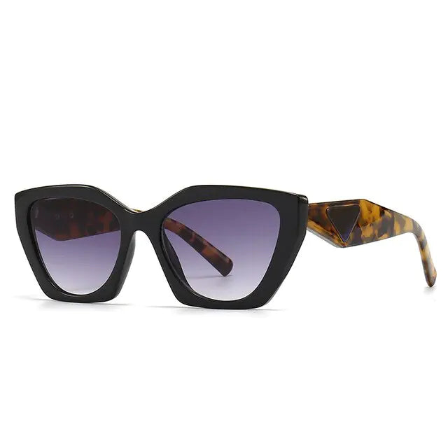 Retro Rectangular Cat Eye Sunglasses - High Trend Coture