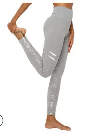 Leggings de Compresión con Detalles Degradados - High Trend Coture