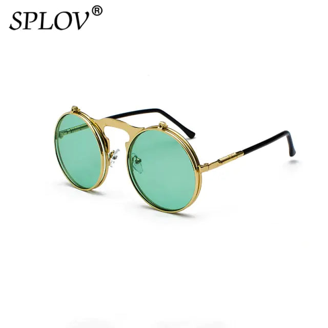 Vintage Steampunk Flip Sunglasses - High Trend Coture