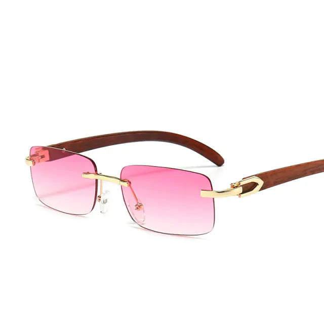 Rimless Steampunk Frameless Sunglasses - High Trend Coture