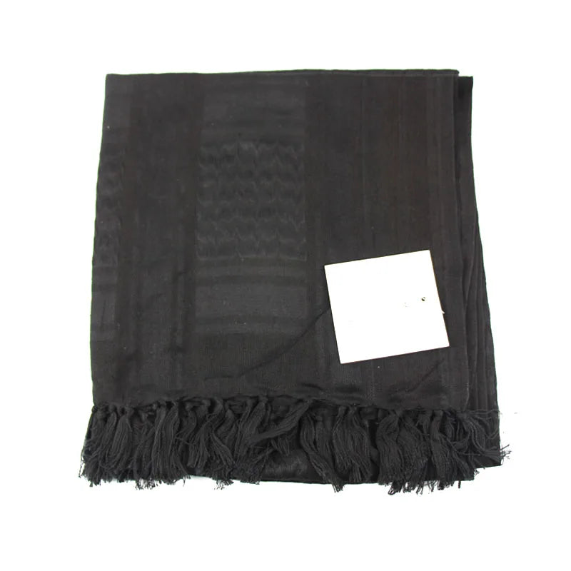 Pañuelo Árabe Shemagh Keffiyeh Algodón Bufanda Táctica Unisex de Invierno