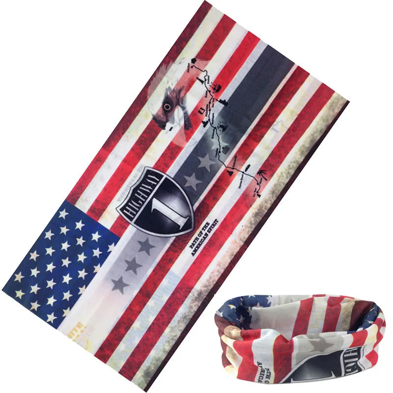 Braga Cuello Tubular con Calaveras Bandana Multifuncional Unisex