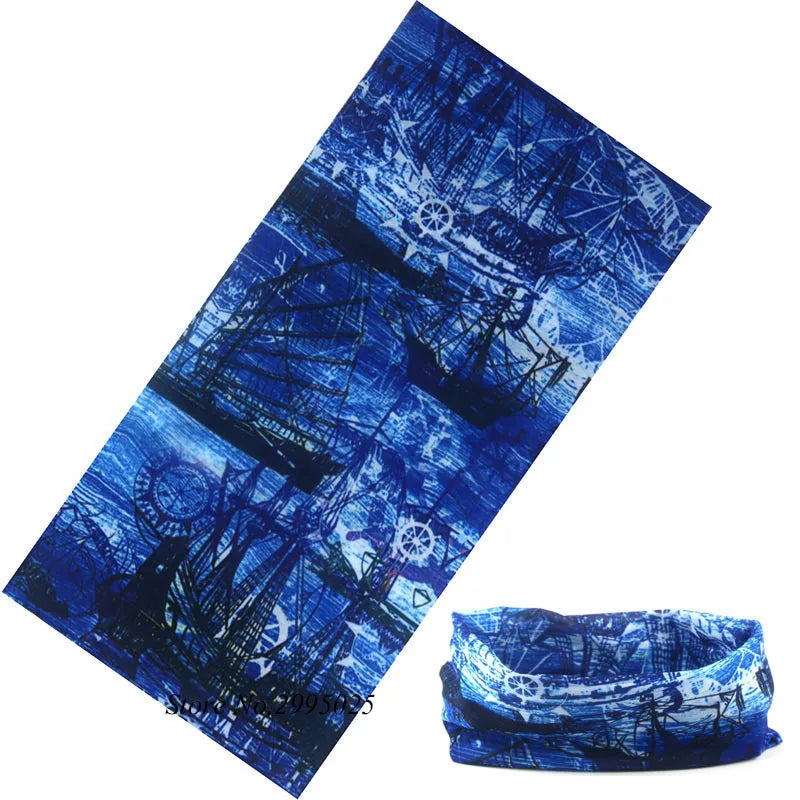 Braga Cuello Tubular con Calaveras Bandana Multifuncional Unisex