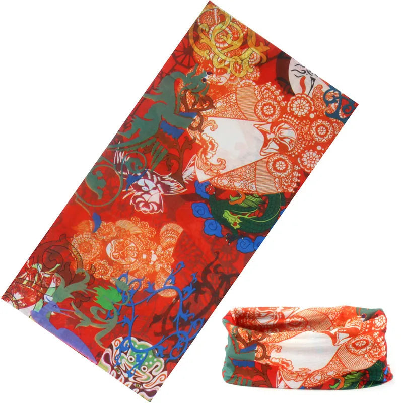 Braga Cuello Tubular con Calaveras Bandana Multifuncional Unisex