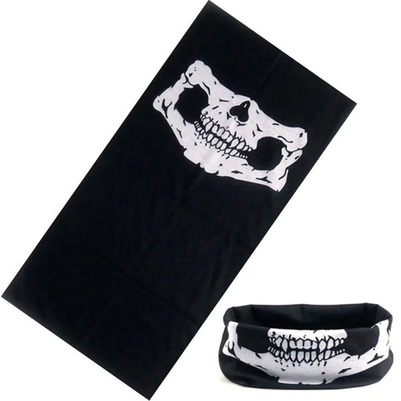 Braga Cuello Tubular con Calaveras Bandana Multifuncional Unisex