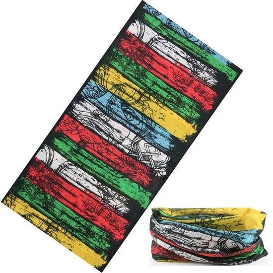 Braga Cuello Tubular con Calaveras Bandana Multifuncional Unisex