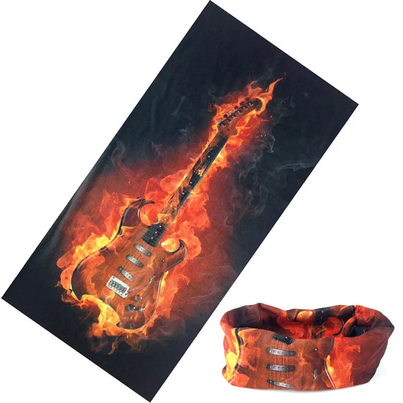 Braga Cuello Tubular con Calaveras Bandana Multifuncional Unisex