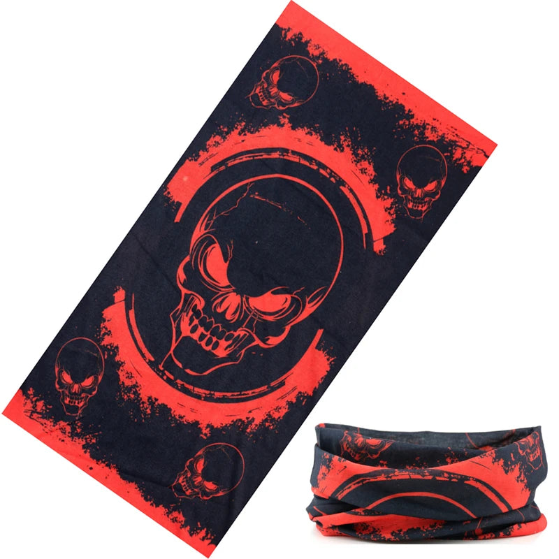 Braga Cuello Tubular con Calaveras Bandana Multifuncional Unisex