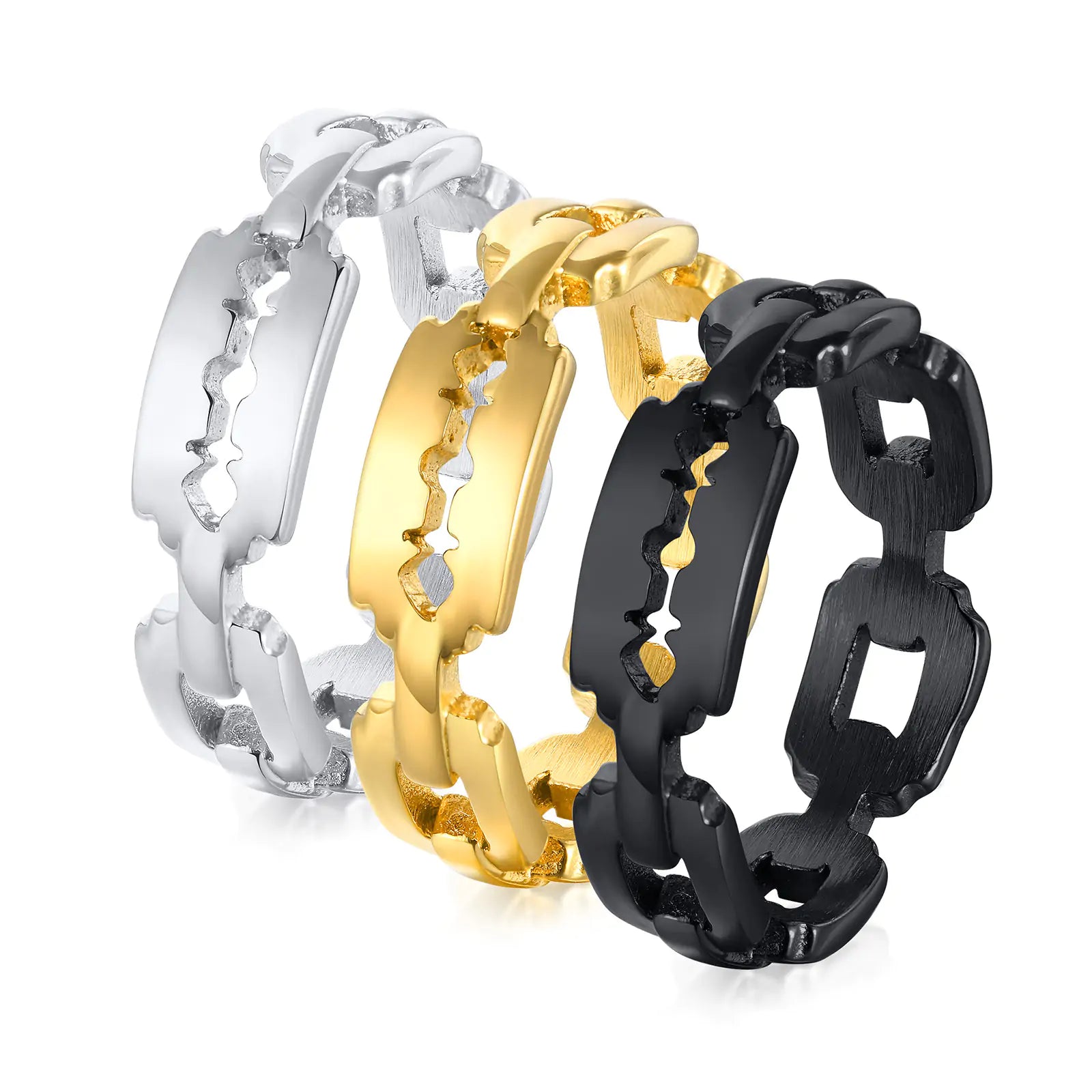 Razor Blade Rings - High Trend Coture