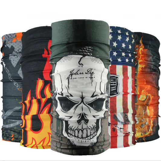 Braga Cuello Tubular con Calaveras Bandana Multifuncional Unisex