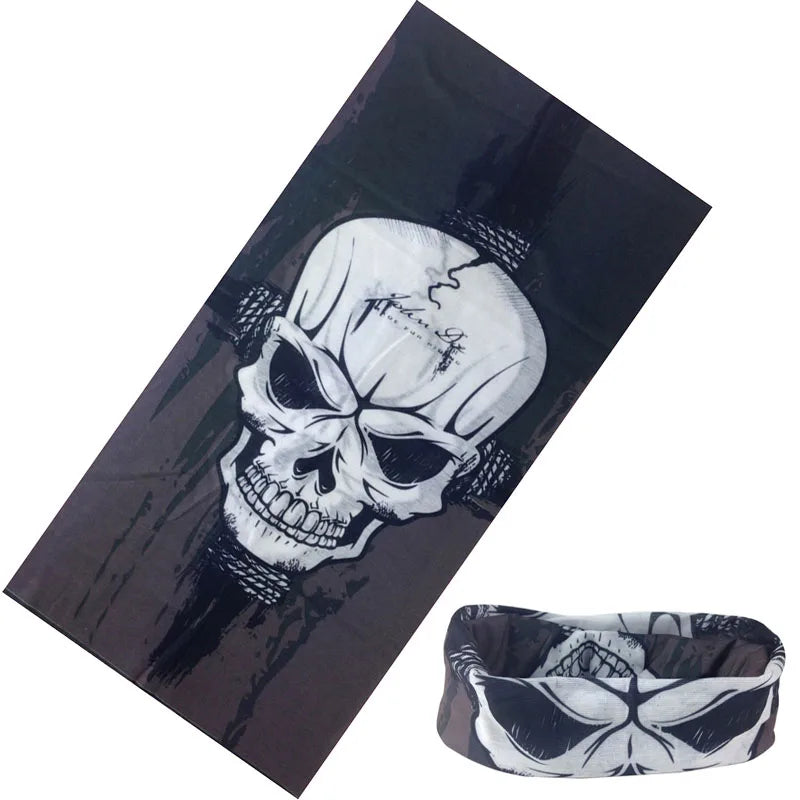 Braga Cuello Tubular con Calaveras Bandana Multifuncional Unisex