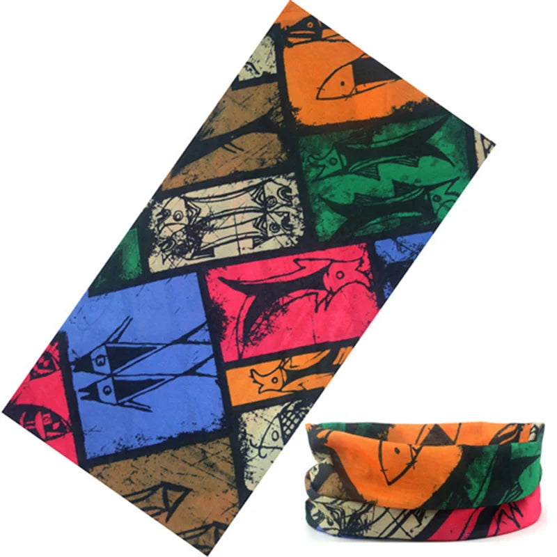 Braga Cuello Tubular con Calaveras Bandana Multifuncional Unisex