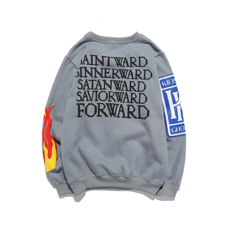 Sudadera Gráfica Estampada Unisex Kanye West I See Ghosts