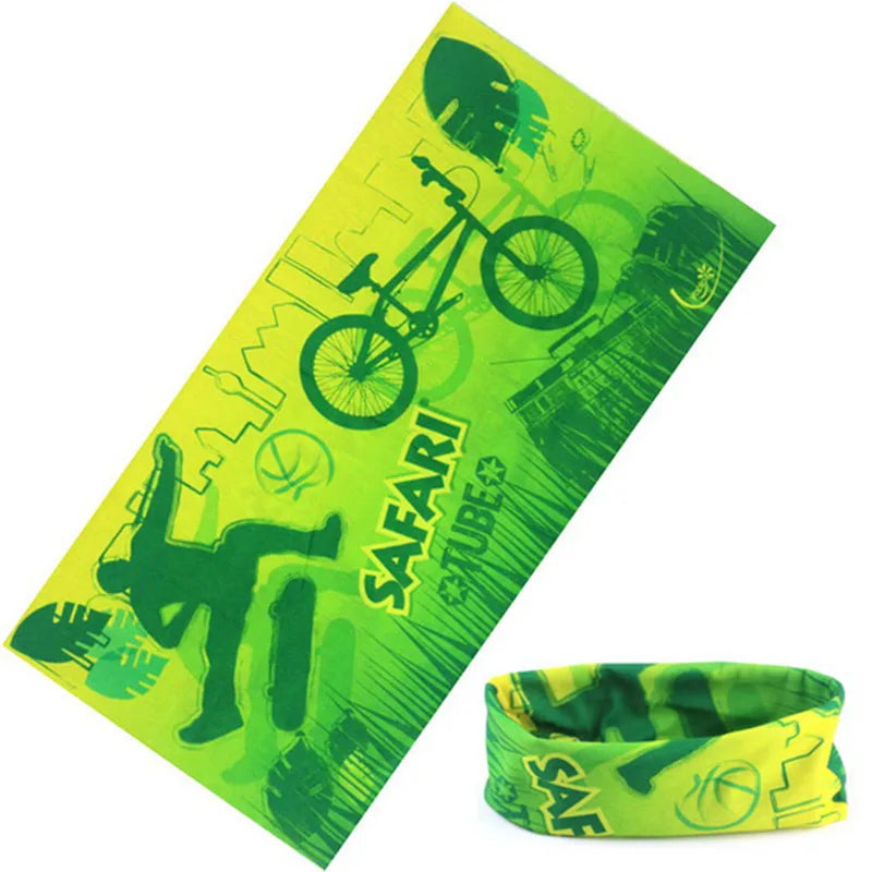 Braga Cuello Tubular con Calaveras Bandana Multifuncional Unisex