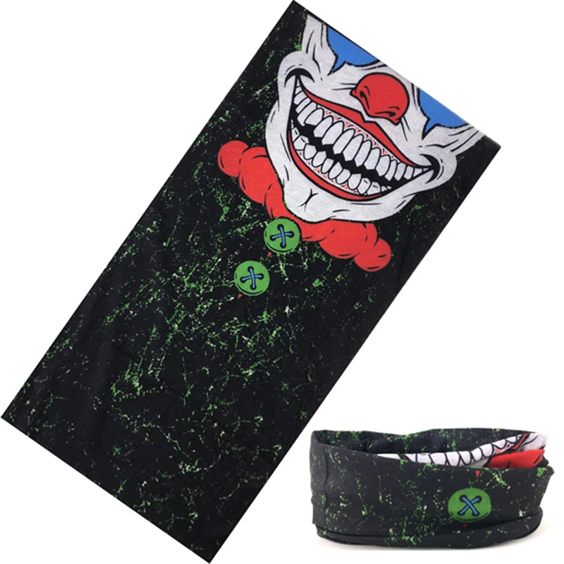 Braga Cuello Tubular con Calaveras Bandana Multifuncional Unisex