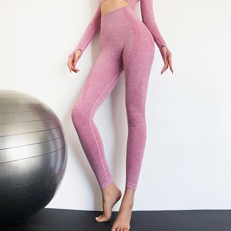 Leggings sin Costuras con Control de Abdomen - High Trend Coture
