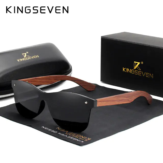 Natural Wooden Sunglasses - High Trend Coture