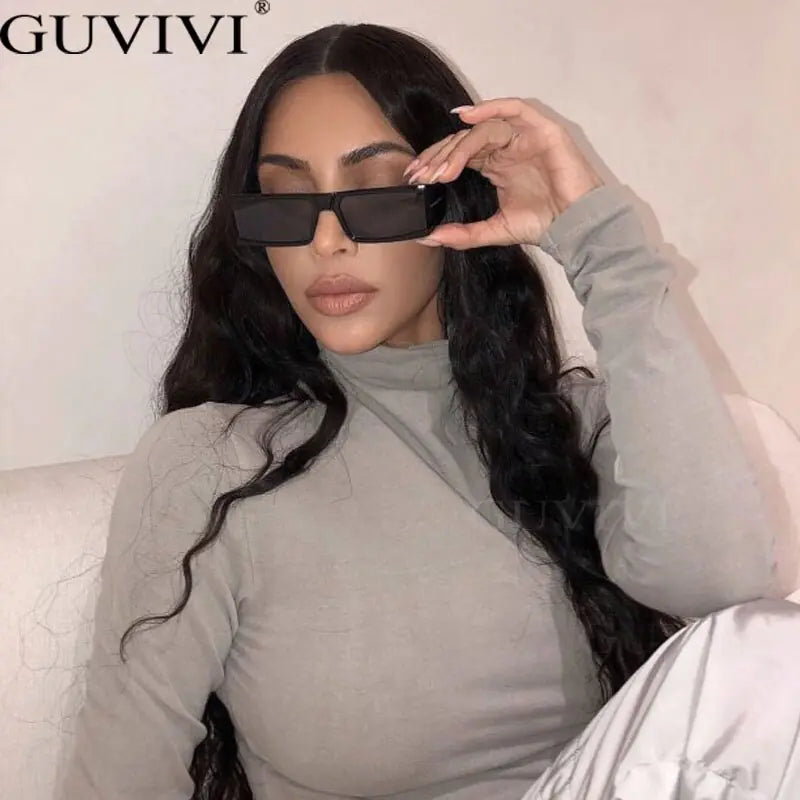 Vintage Rectangle Sunglasses - High Trend Coture