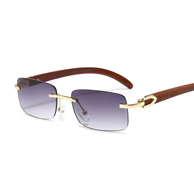Rimless Steampunk Frameless Sunglasses - High Trend Coture