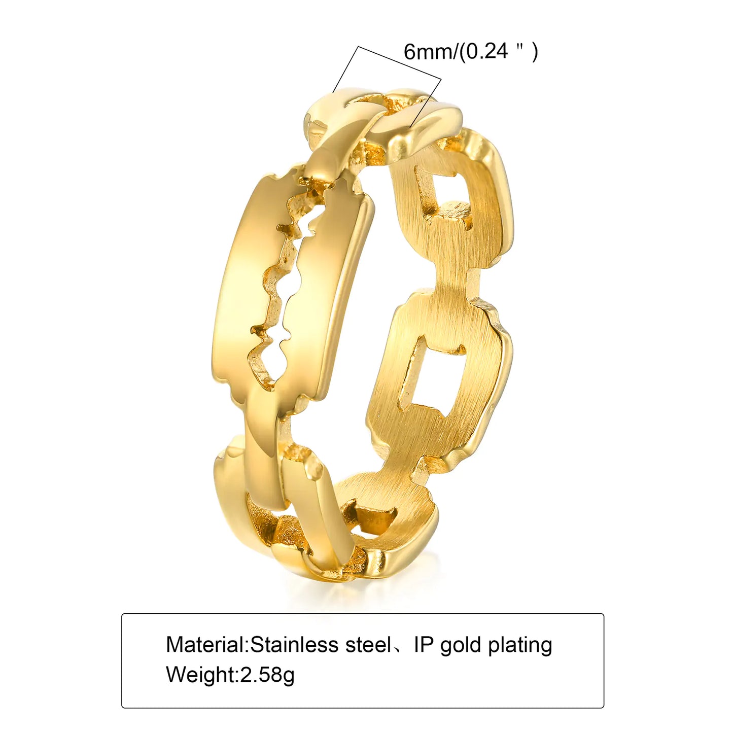Razor Blade Rings - High Trend Coture
