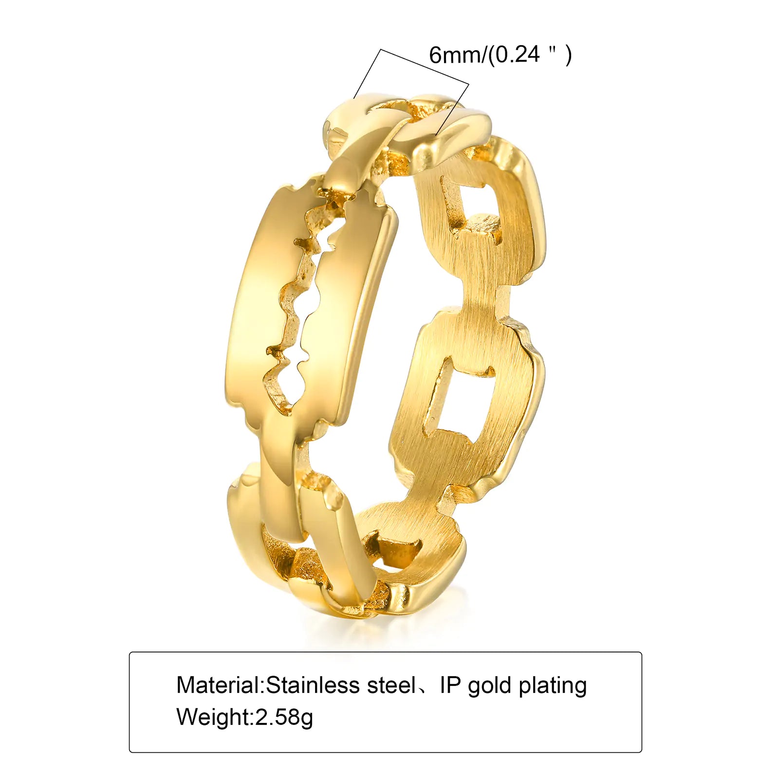 Razor Blade Rings - High Trend Coture