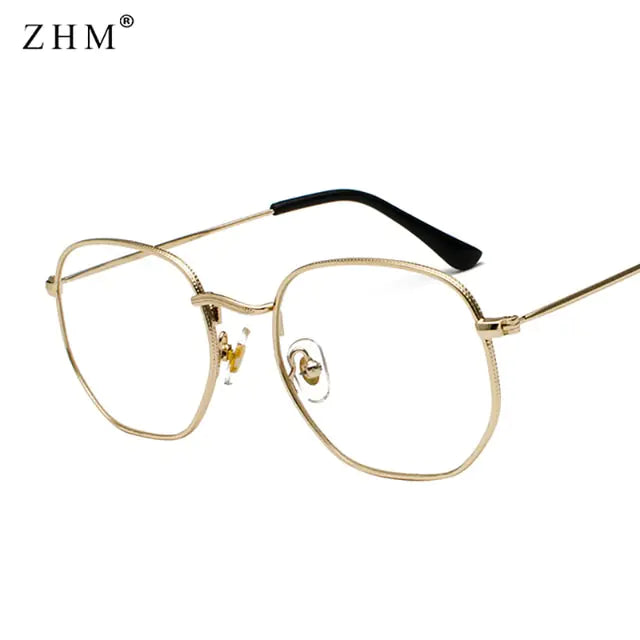 Metal Frame Pilot Mirror Sunglasses - High Trend Coture