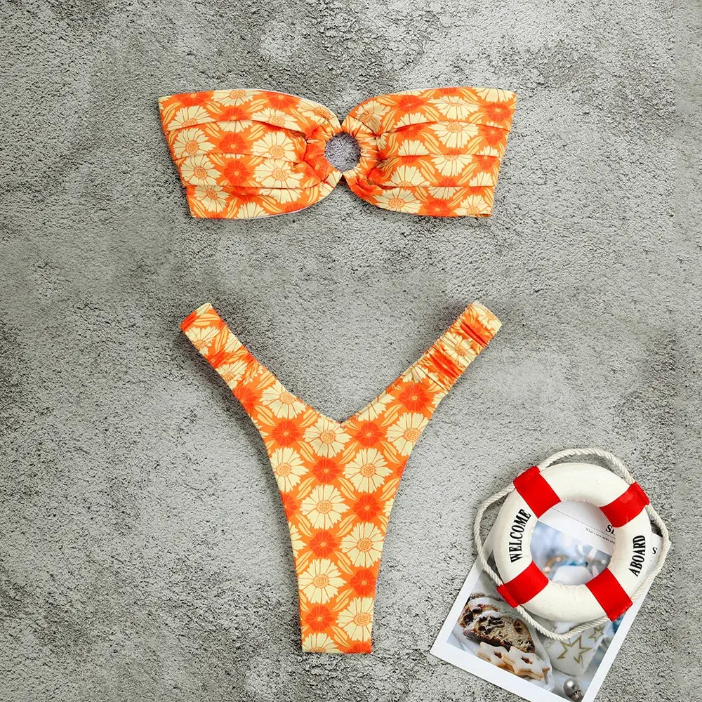 Bikini Palabra de Honor Chic Mirage Push-Up - High Trend Coture