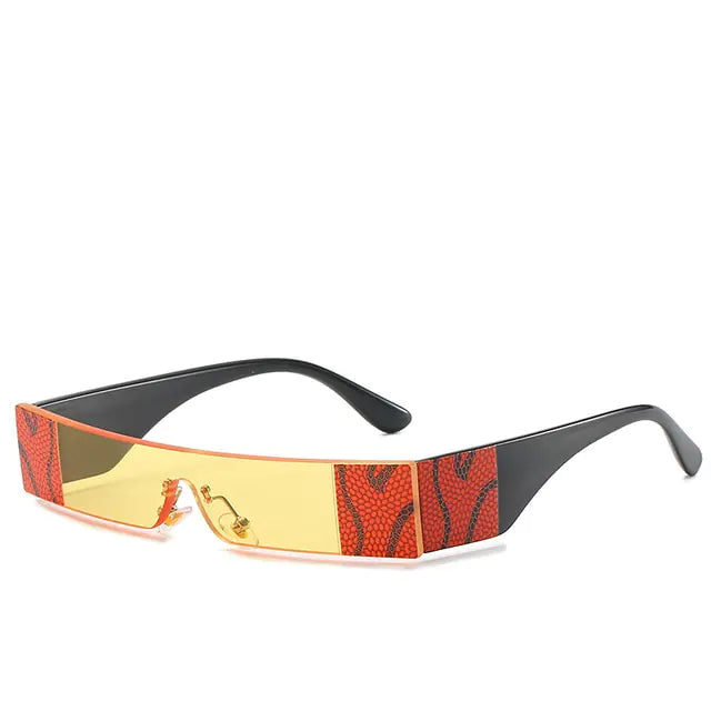 Fashion Snake Tattoo Rectangle Sunglasses - High Trend Coture