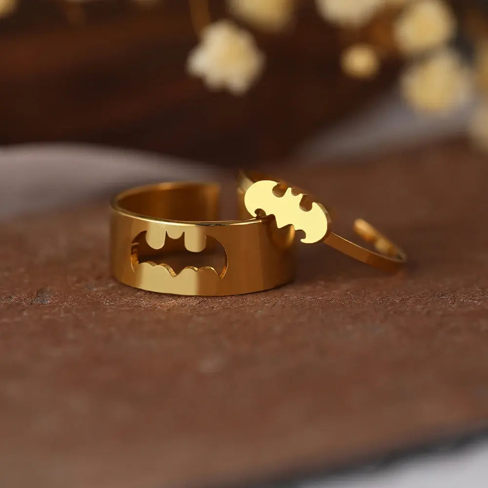 Stainless Steel Couple Rings - High Trend Coture