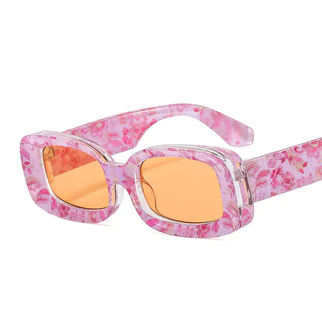 Pattern 3D Painted Color Sunglasses - High Trend Coture