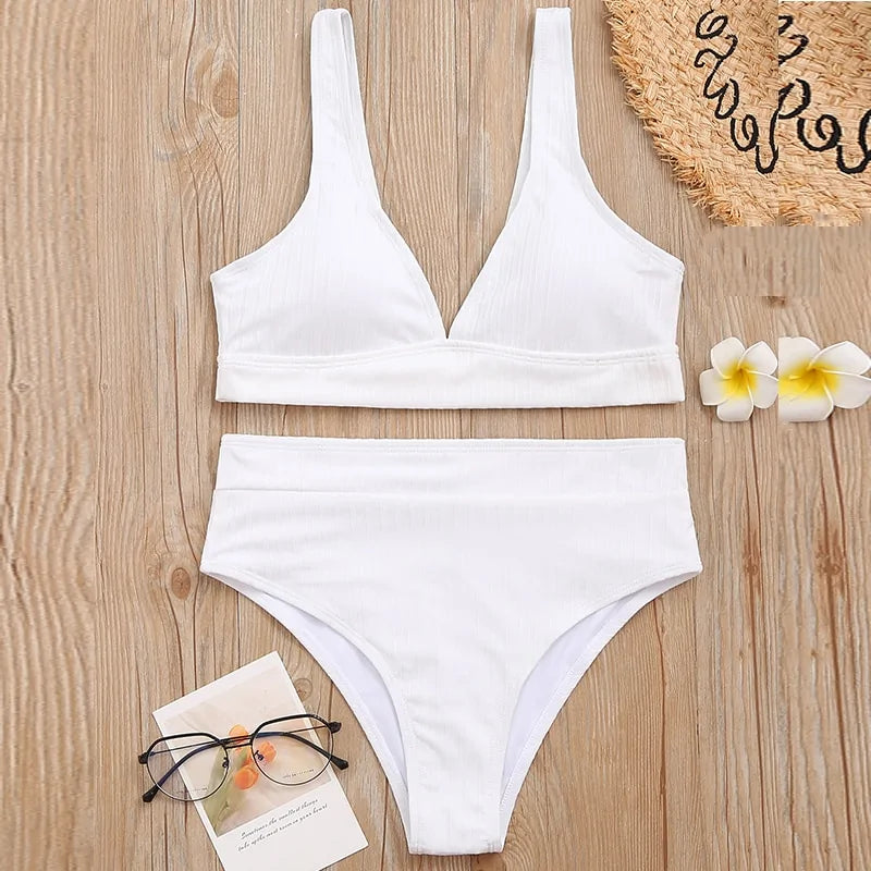 Bikini con Braguita de Talle Alto - High Trend Coture