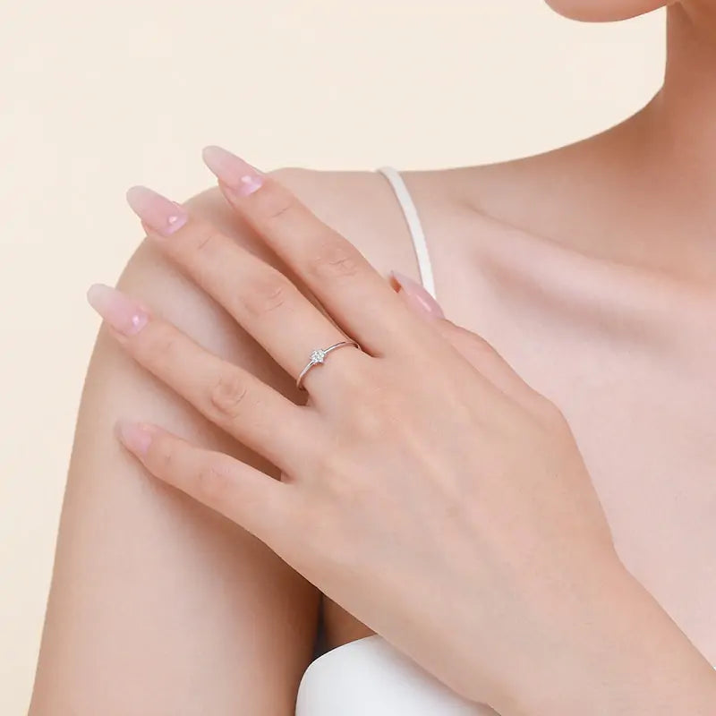 Minimalist Fine Silver Rings - High Trend Coture
