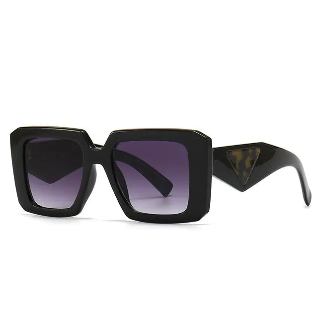 Retro Rectangular Cat Eye Sunglasses - High Trend Coture