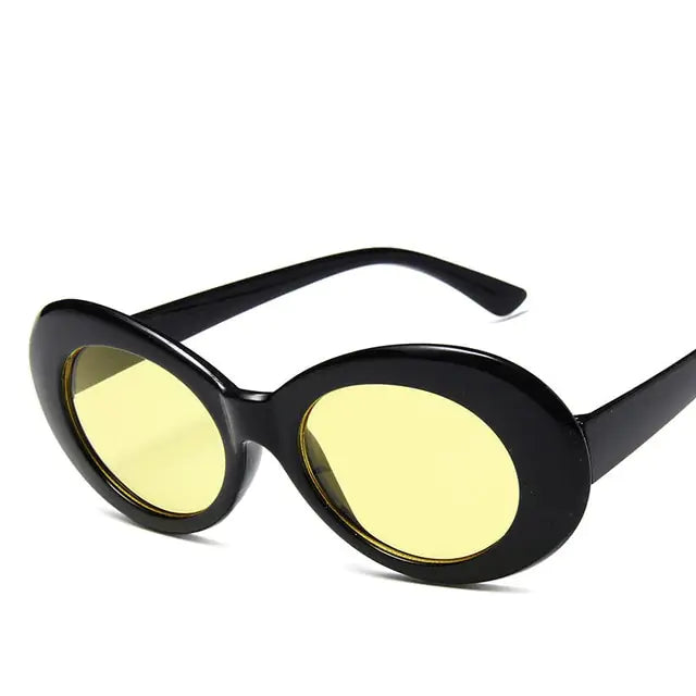 Kurt Cobain Retro Oval Sunglasses - High Trend Coture