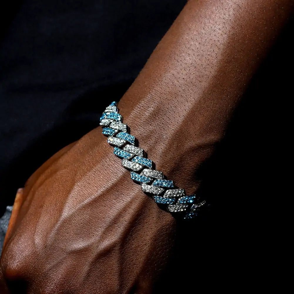 Iced Out Rhombus Necklace - High Trend Coture