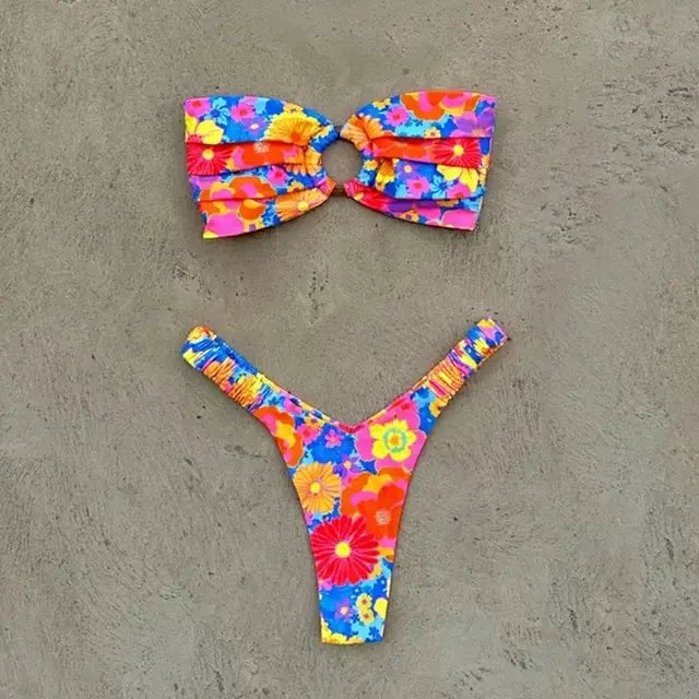 Bikini Palabra de Honor Chic Mirage Push-Up - High Trend Coture