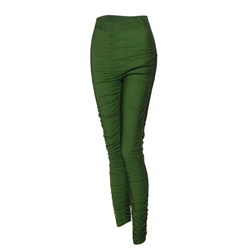 Leggings Estilo Terciopelo Satinados - High Trend Coture