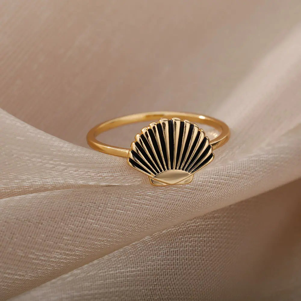 Vintage Shell Rings - High Trend Coture