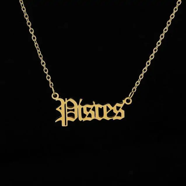 Rapper Letter Necklace - High Trend Coture