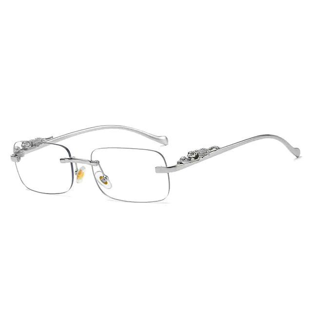 Rimless Square Sunglasses - High Trend Coture